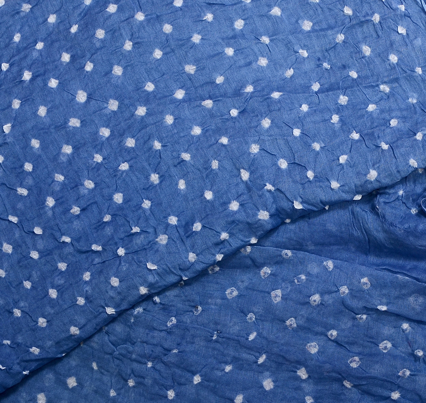 Sky Blue Mal Cotton Bandhani Dupatta