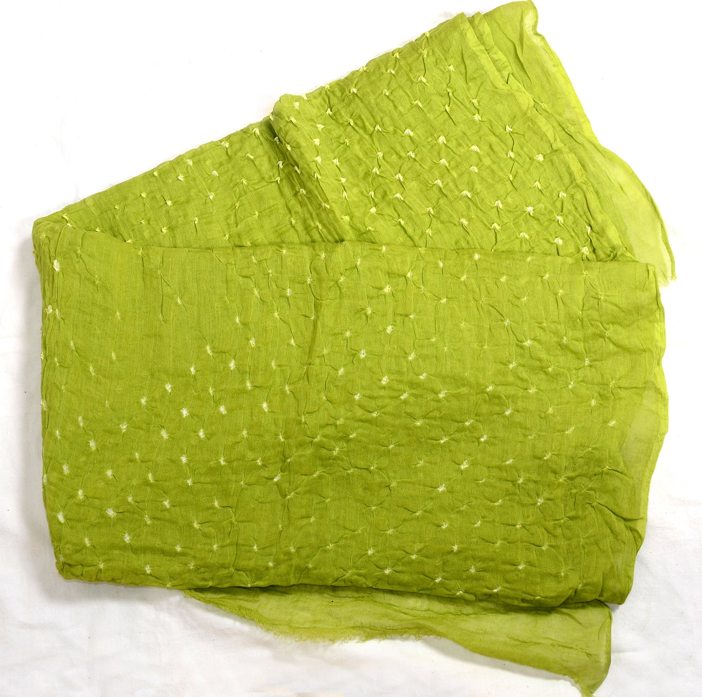 Parrot Mal Cotton Bandhani Dupatta