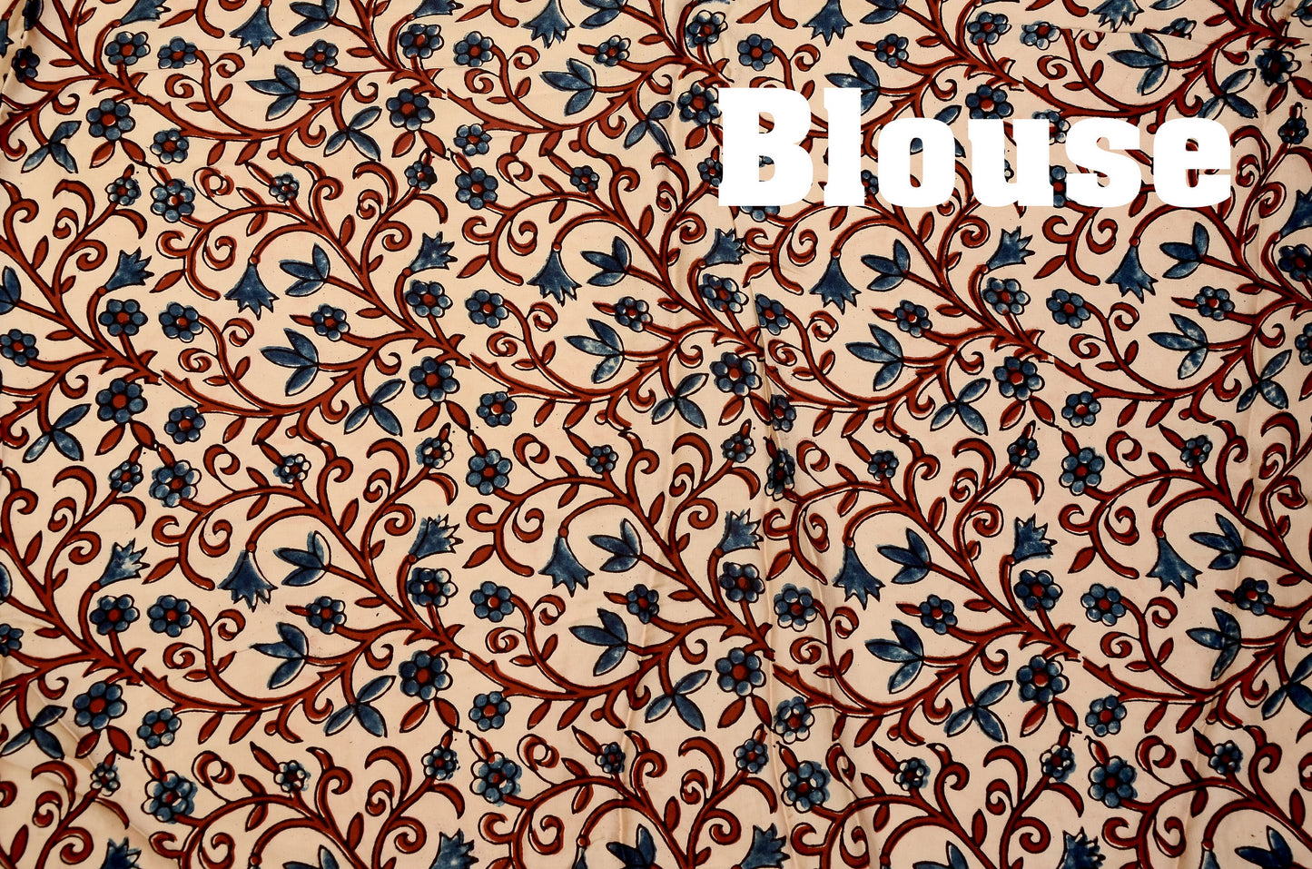 "Desert Pearl – White Ajrakh Saree in Modal Silk"