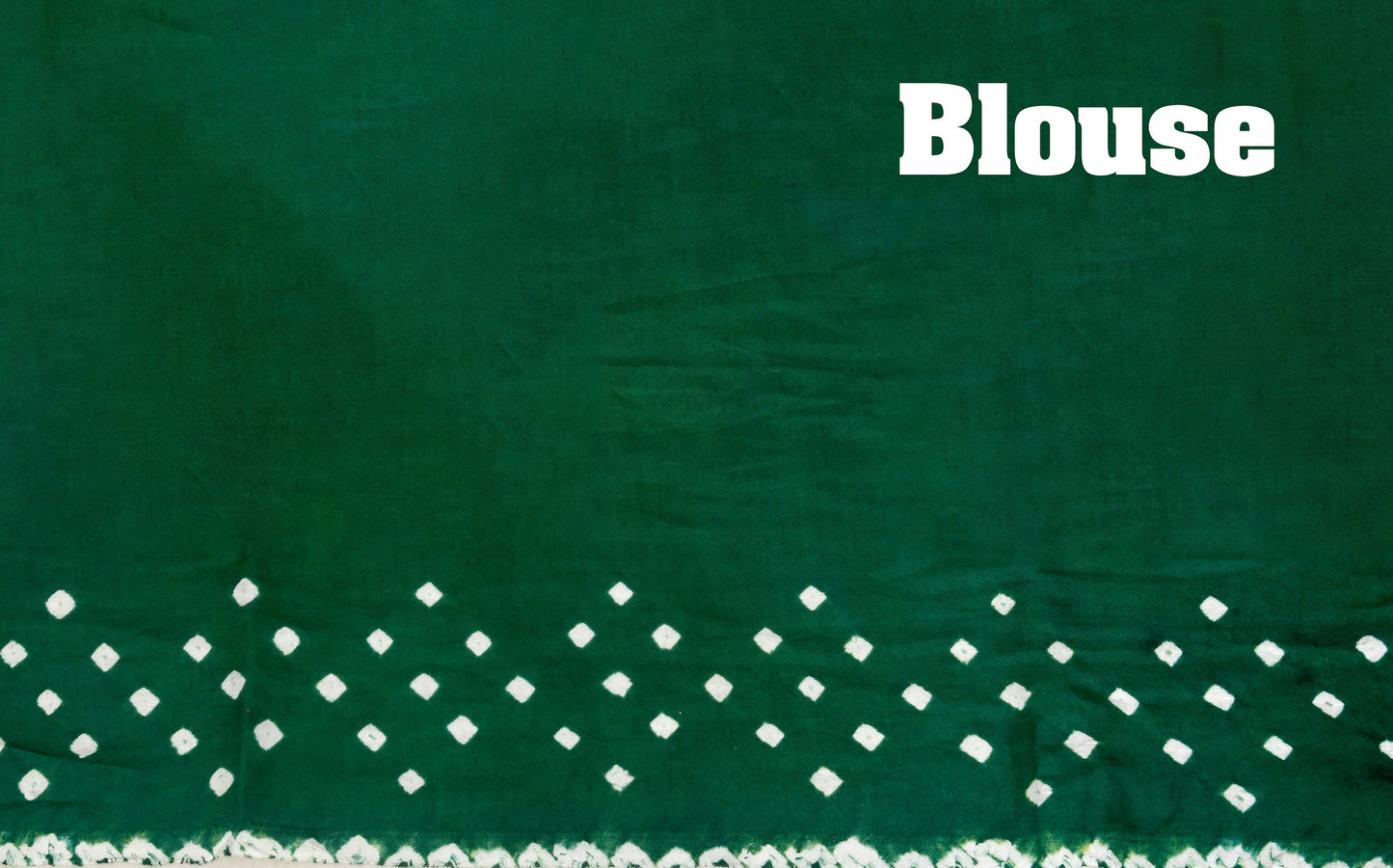 Opulent Flow light green bandhani saree