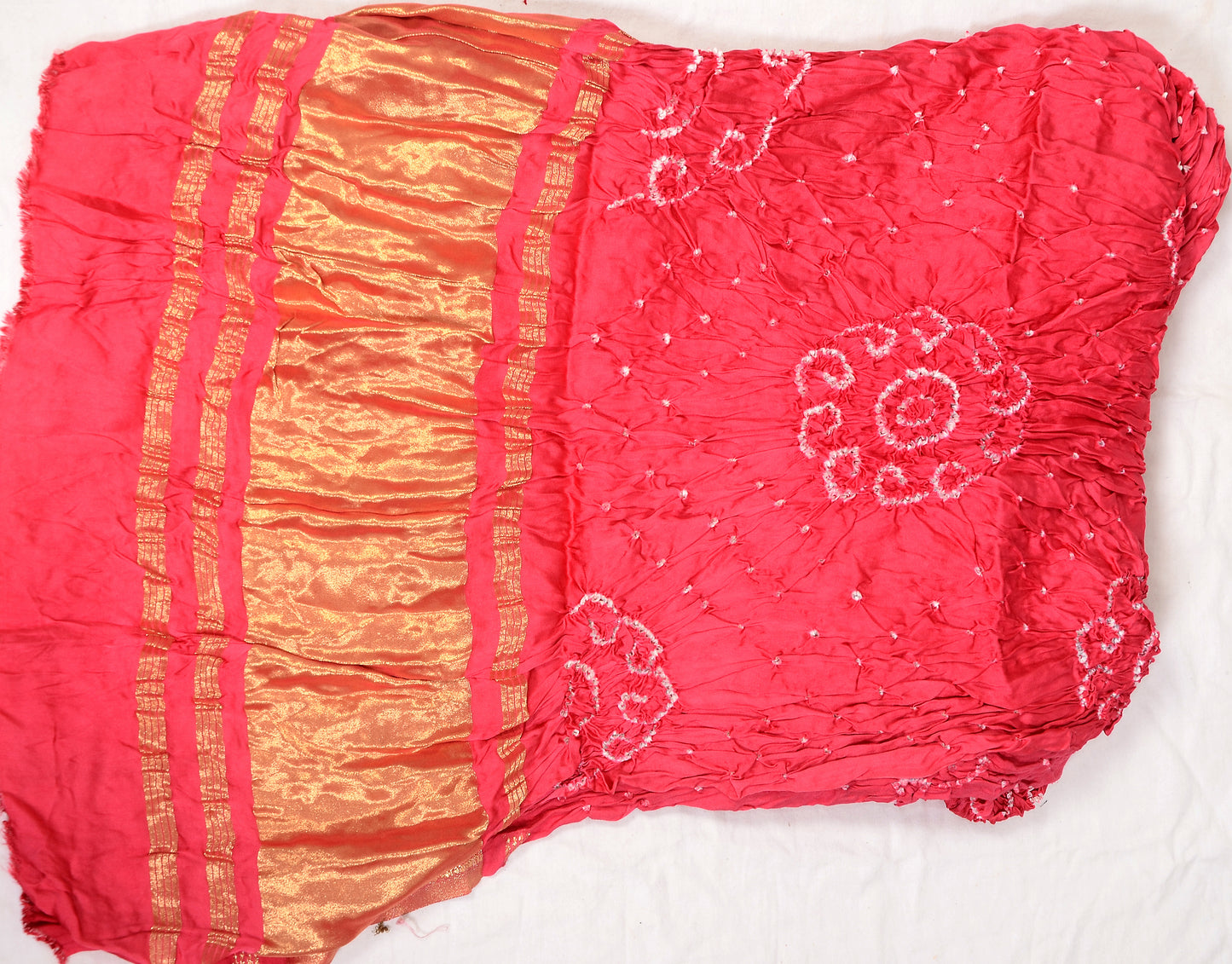 Cloud Pattern Pink Modal Dupatta