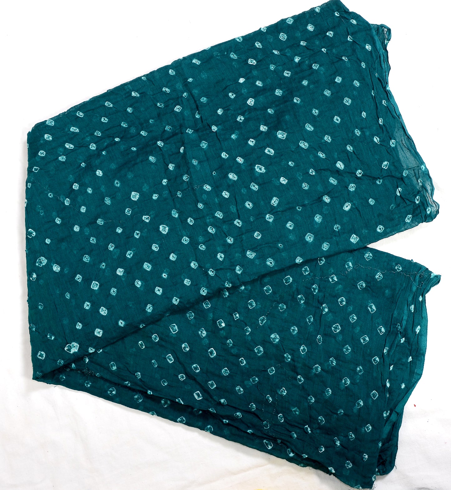 Green Mal Cotton Bandhani Dupatta