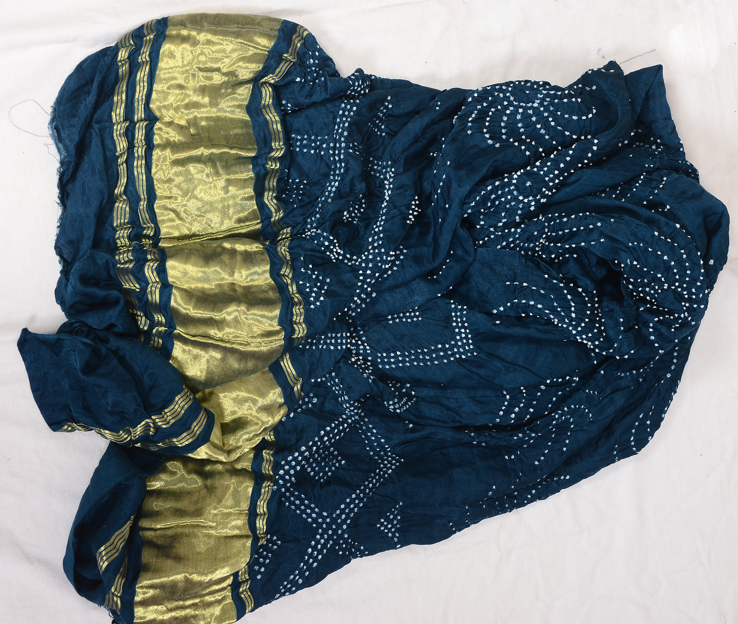 Indigo Rai Bandhej Dupatta