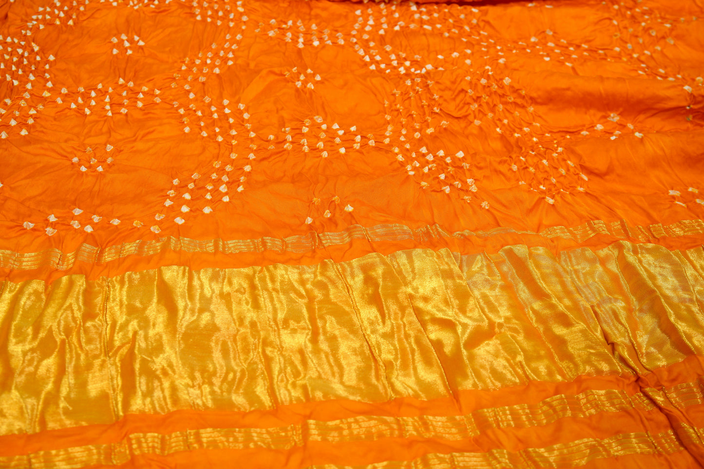 Star Pattern Yellow Modal Silk Dupatta