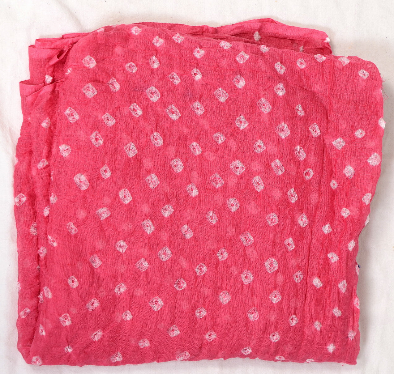 Pink Mal Cotton Bandhani Dupatta