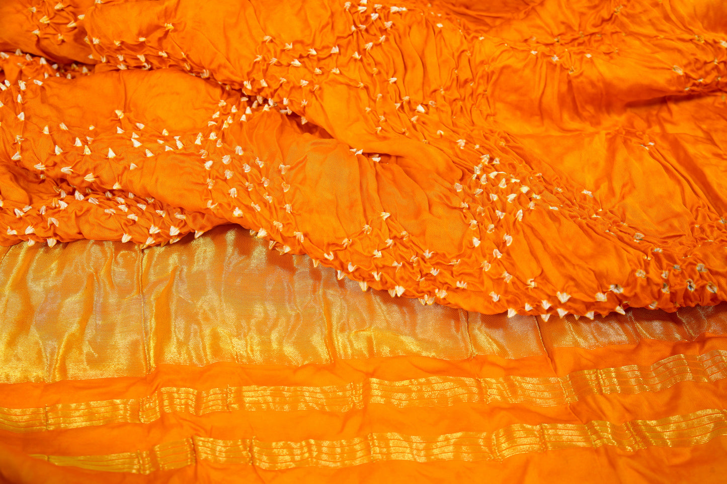 Star Pattern Yellow Modal Silk Dupatta