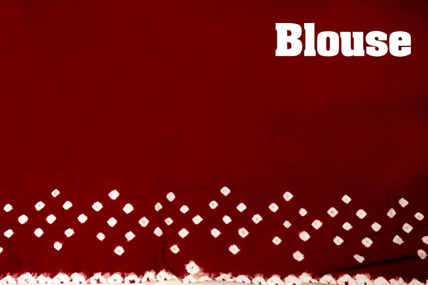Enchanting Weaves Maroon bandhani saree
