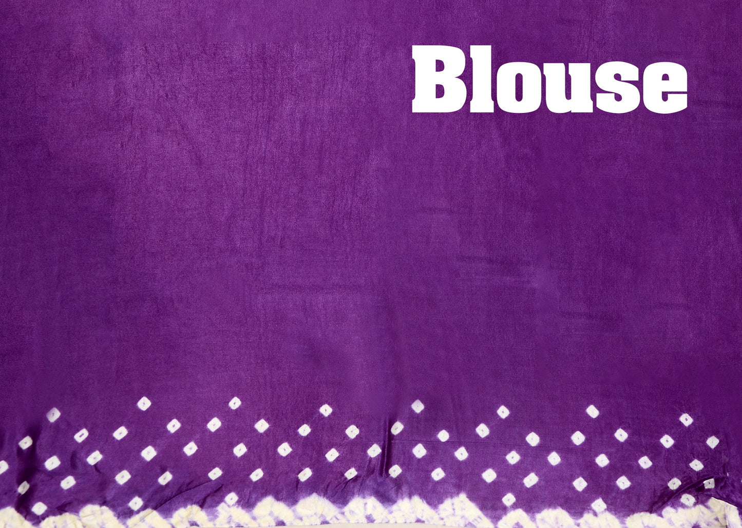 Purple dani saree with edges